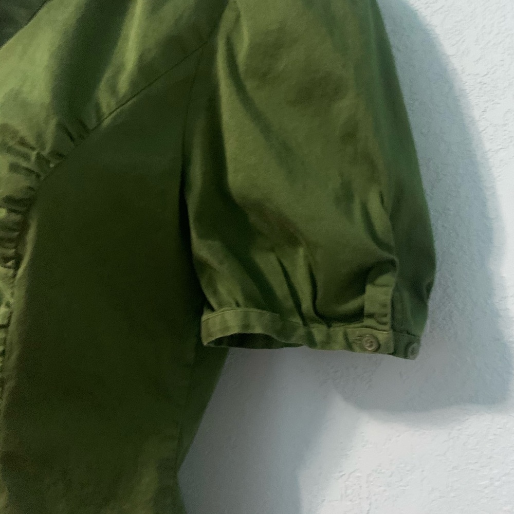 The Limited Green Button Down - Picture 3 of 7